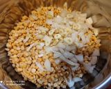 Sárgaborsó főzelék sült virslivel recept fázis 2 fotója