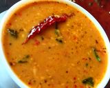 A picture of step 4 of Kulith/horsegram curry.