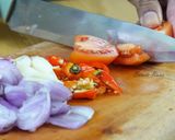 Foto langkah ke 2 dari resep Tumis tauge dan tahu pong pedas.