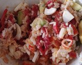 Foto del paso 2 de la receta: Ensalada de arroz y piquillos