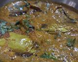 A picture of step 8 of Chatpate Baingan.