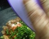 A picture of step 2 of Chicken pakora's.