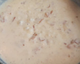 Foto del paso 4 de la receta: Tagliatelli con bechamel de mostaza y bacon