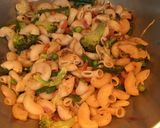 A picture of step 8 of Vegetable Macaroni.