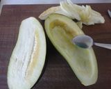 Foto del paso 1 de la receta Berenjenas rellenas de carne picada de pollo