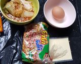 รูปขั้นตอนการทำที่ 1 ของ บะหมี่กิมจิชีส
