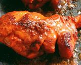 झटपट चिकन लेग तंदुरी (chicken leg tandoori recipe in marathi) रेसिपी स्टेप 4 फोटो 