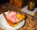 Foto del paso 4 de la receta: Helado de yogurt con fresa y miel de abeja