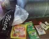 Foto langkah ke 1 dari resep Choco milo cake masak magicom alias bolu milo.
