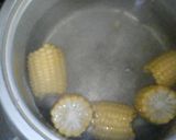 Foto langkah ke 2 dari resep Bobor bayam jagung.