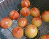 Hình bước làm 2 của món Đào ngâm giòn
