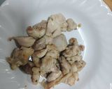 รูปขั้นตอนการทำที่ 2 ของ Chicken wrap ตอติญ่าไก่