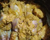 A picture of step 3 of Chicken curry.