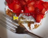 صورة لخطوة 10 من وصفة كنافة بالفراولة 🍓و الكريمة🍶