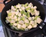 Une image de l'étape 7 de Carri de gourde aux tomates et épices.