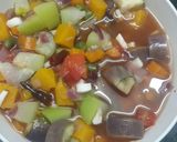 A picture of step 1 of Sambhar.