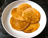 Hình bước làm 4 của món Bánh Pancake Phô Mai Trứng