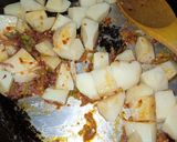 A picture of step 7 of Mexican Potatoes.