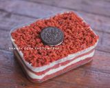 Foto langkah ke 6 dari resep Red Velvet Dessert Box.