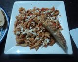 Foto del paso 9 de la receta: Pasta mexicana vegana de pelo de ángel de chile costeño y verduras el geras. México