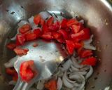 A picture of step 3 of Suji upma.