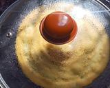 A picture of step 2 of Stuffed besan chilla.