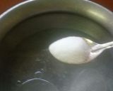A picture of step 1 of Chinese cheese crispy macaroni.