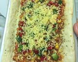 Foto langkah ke 9 dari resep Bolognese pizza.