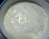A picture of step 2 of Drop scones.