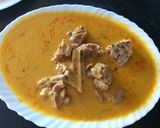 A picture of step 3 of Mutton besan curd curry.