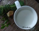 A picture of step 4 of Lemongrass flavoured milk.