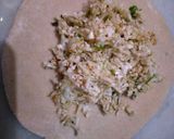A picture of step 2 of Ghobhi ka paratha.