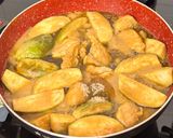 A picture of step 7 of Green Chicken Curry.