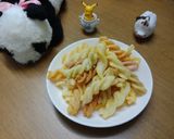 Hình bước làm 2 của món Snack nui chiên