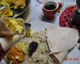 Persian Scrambled eggs with Feta Cheese and Dillپنیر برشته گیلانی recipe step 9 photo