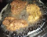 A picture of step 4 of KFC chicken.