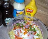 A picture of step 6 of Ardeve(potato salad).