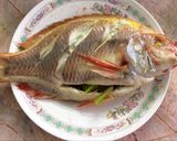 รูปขั้นตอนการทำที่ 1 ของ ปลาทับทิมนึ่งมะนาว