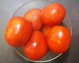 A picture of step 1 of Tomato Chutney (Kasaundi).