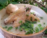 Hình bước làm 2 của món Cháo gà nấm từ cơm nguội