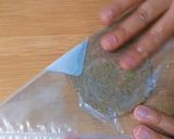 A picture of step 4 of Sweet Potato Poori.
