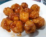 รูปขั้นตอนการทำที่ 5 ของ หมูก้อนซอสมะเขือเทศสไตล์ญี่ปุ่น (肉団子の甘酢あんかけ)