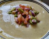 Foto del paso 6 de la receta: Salsa cremosa de garbanzos y zanahoria con pico de gallo😋🥑🧆🥙