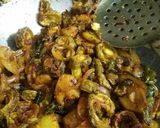 A picture of step 9 of Chatpate karela masaledaar.