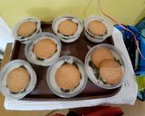 Foto langkah ke 3 dari resep Puding Mari 3 lapisan.