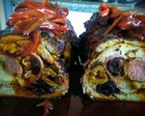 Foto del paso 15 de la receta: Lomito de Cerdo envuelto con reducción de vino tinto al pimentón!