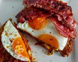 Foto del paso 8 de la receta: MILANESA a🐎Caballo con Hogao Colombiano y Tocineta🥓...!