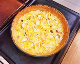 Foto del paso 9 de la receta: Quiche de Pollo y Champiñones