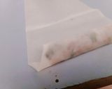 A picture of step 5 of Chinese rolls.