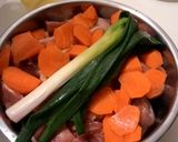 【源釀醬油】無水蔬菜燉肉的食譜步驟4照片